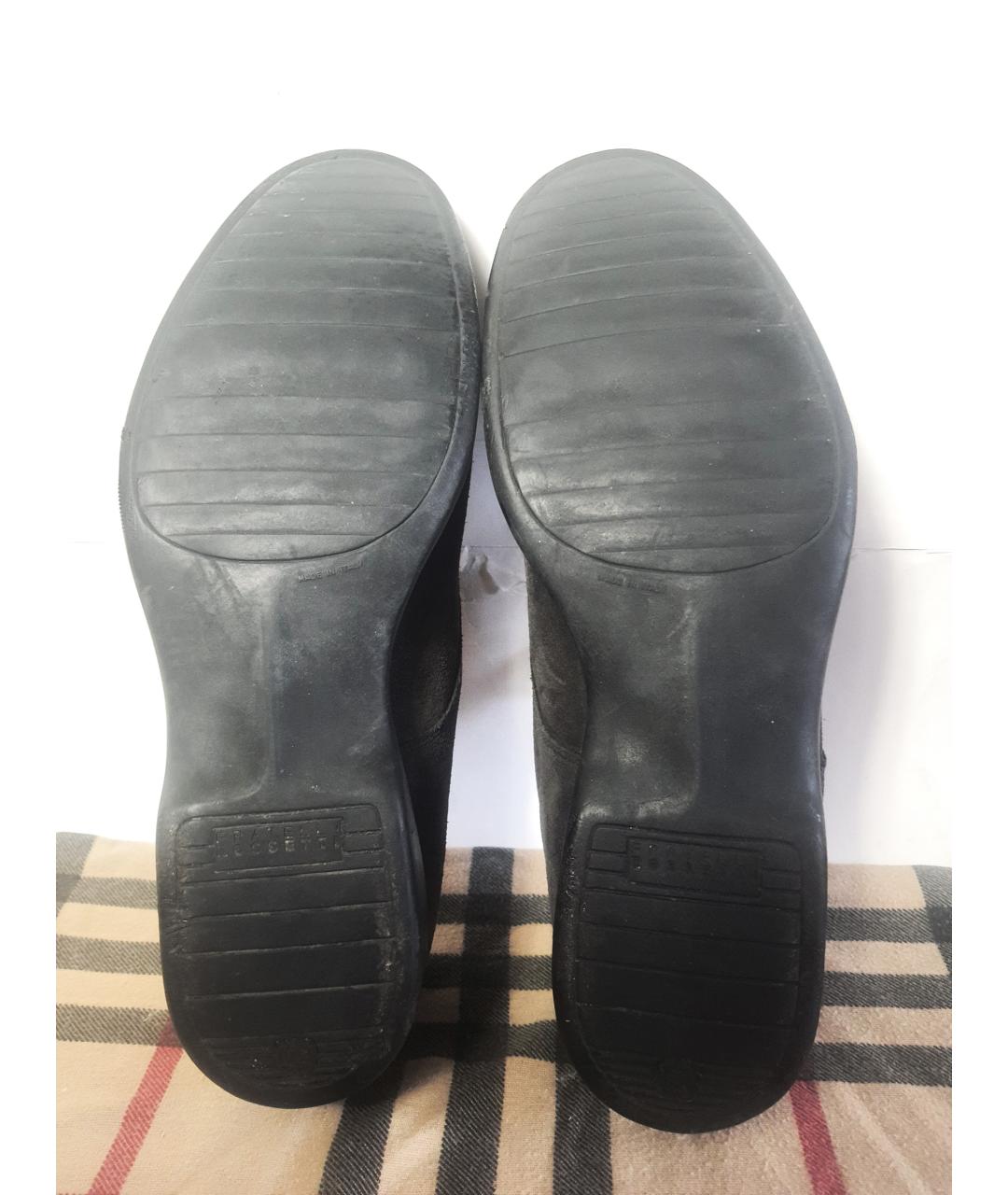 FRATELLI ROSSETTI Коричневые замшевые туфли, фото 5