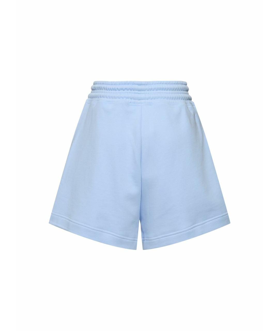 ADIDAS BY STELLA MCCARTNEY Голубые хлопковые шорты, фото 2