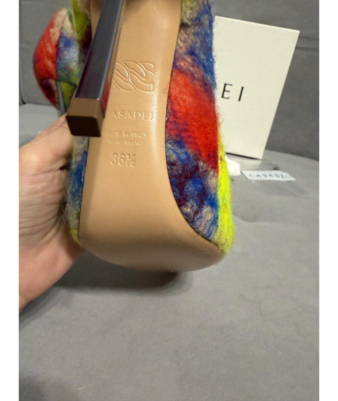 CASADEI Мульти туфли, фото 3