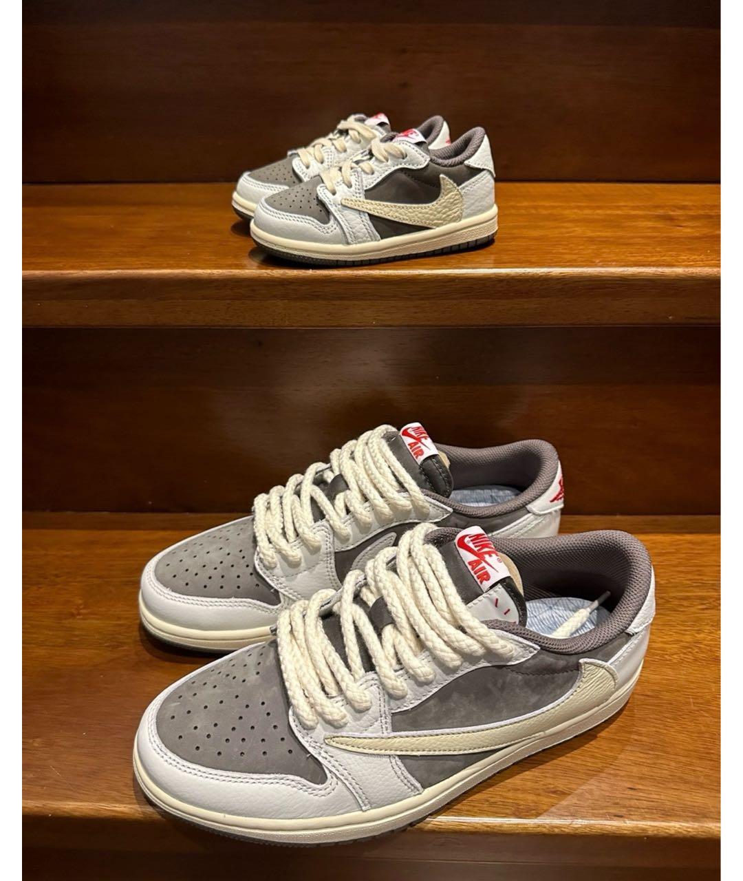 CACTUS JACK BY TRAVIS SCOTT Мульти замшевые кеды, фото 5