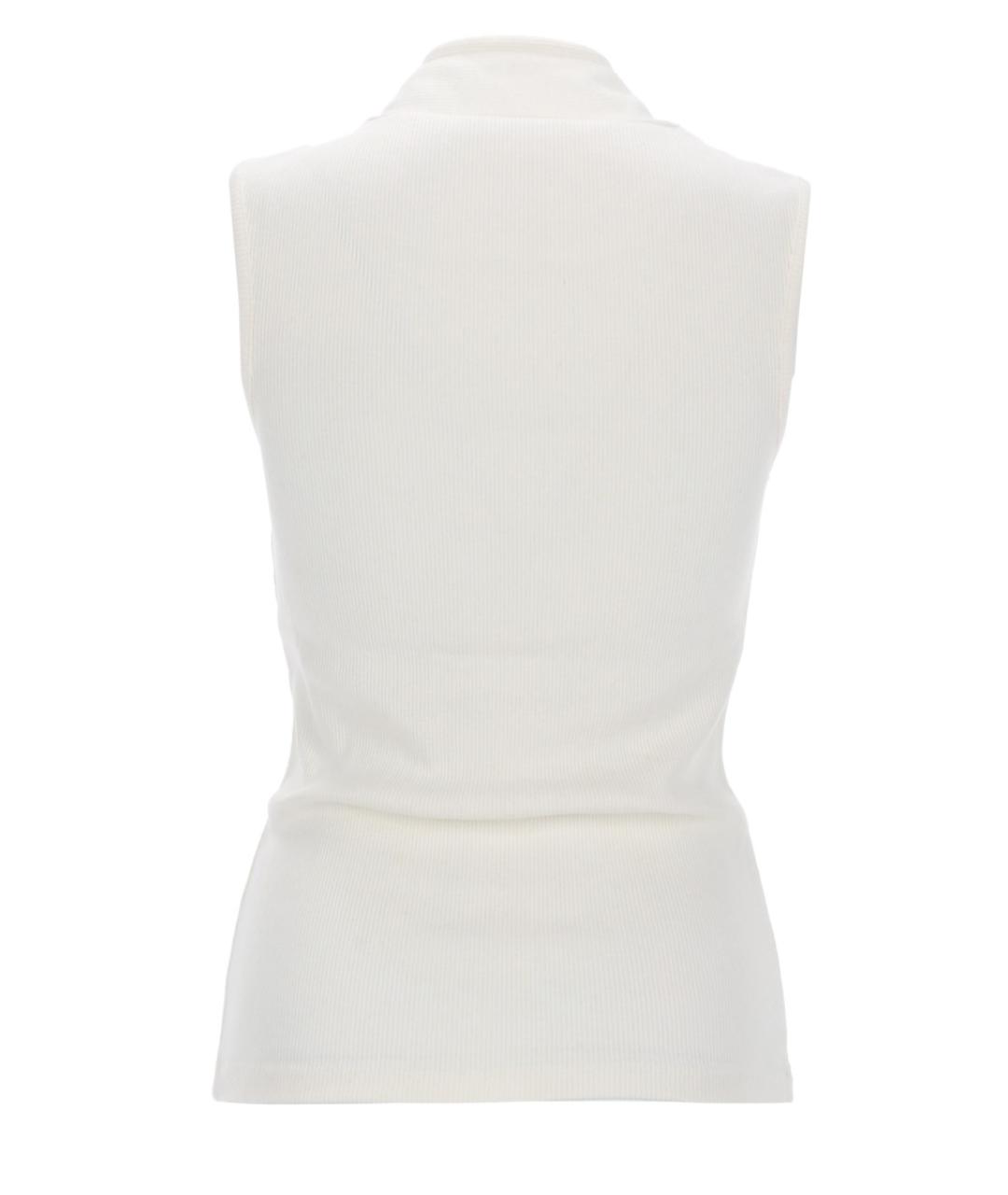 LEMAIRE Белая хлопковая блузы, фото 2