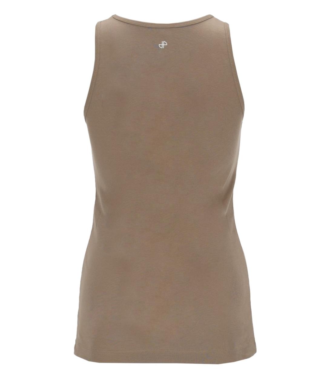 PATOU Бежевая хлопковая майка, фото 2