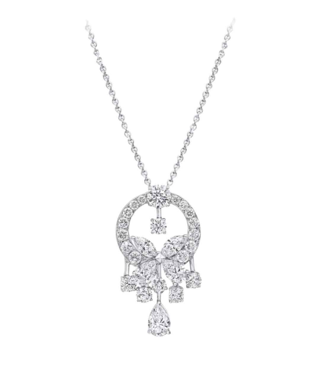 GRAFF Серебряная платиновая подвеска, фото 1