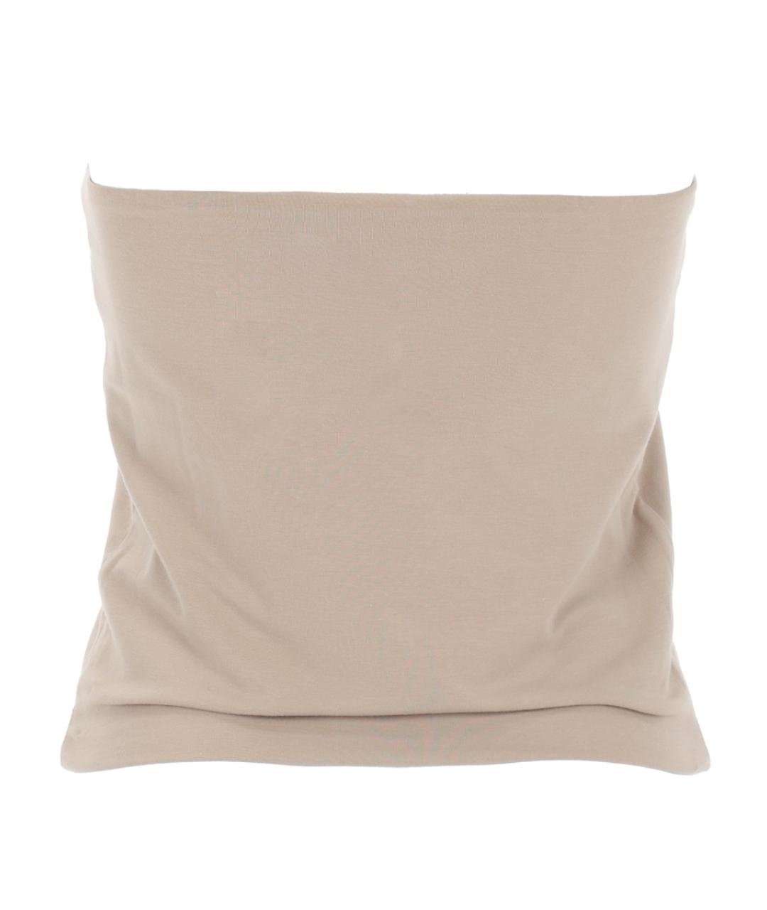 BRUNELLO CUCINELLI Бежевая хлопковая майка, фото 2