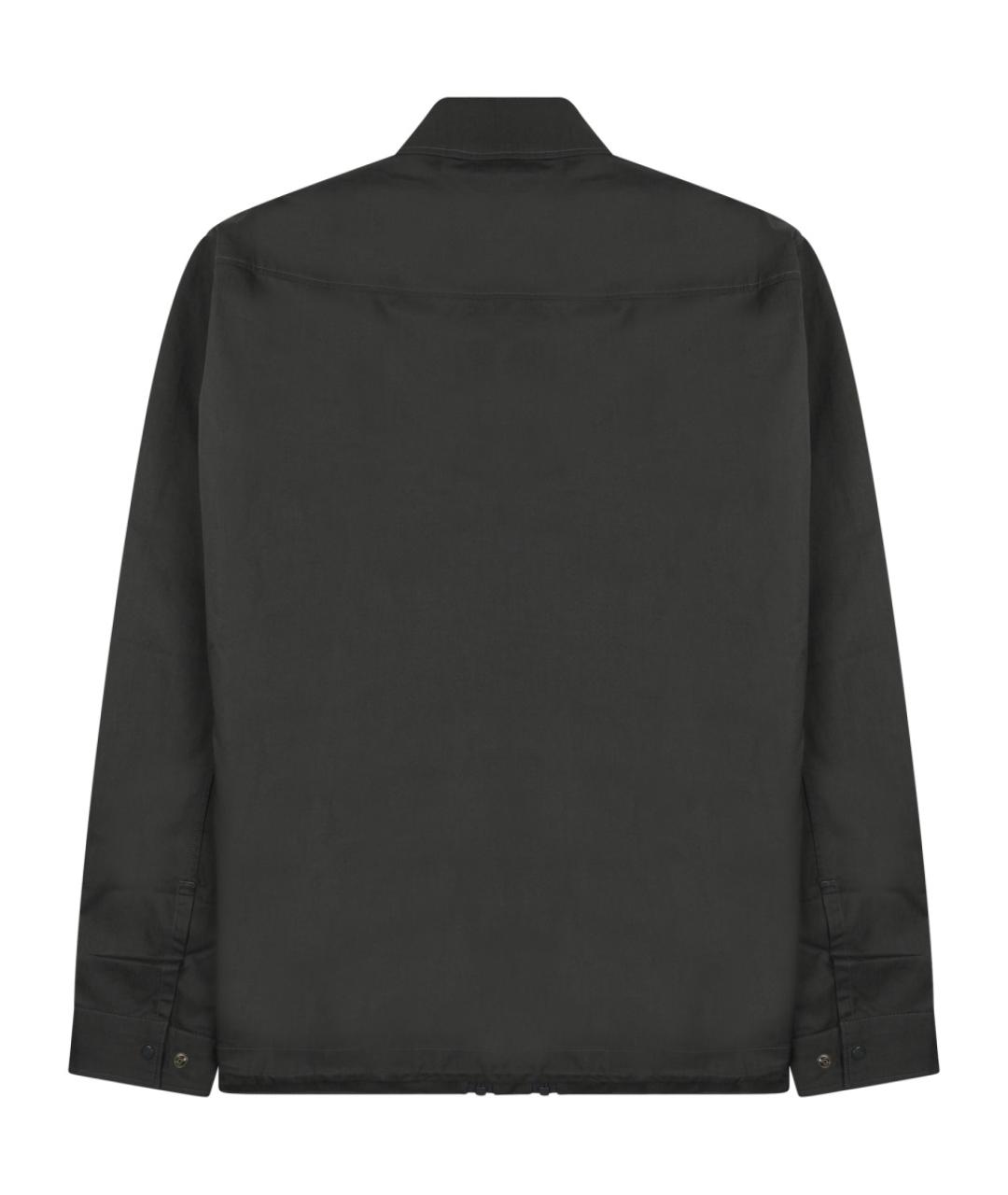 CP COMPANY Антрацитовая хлопковая куртка, фото 2