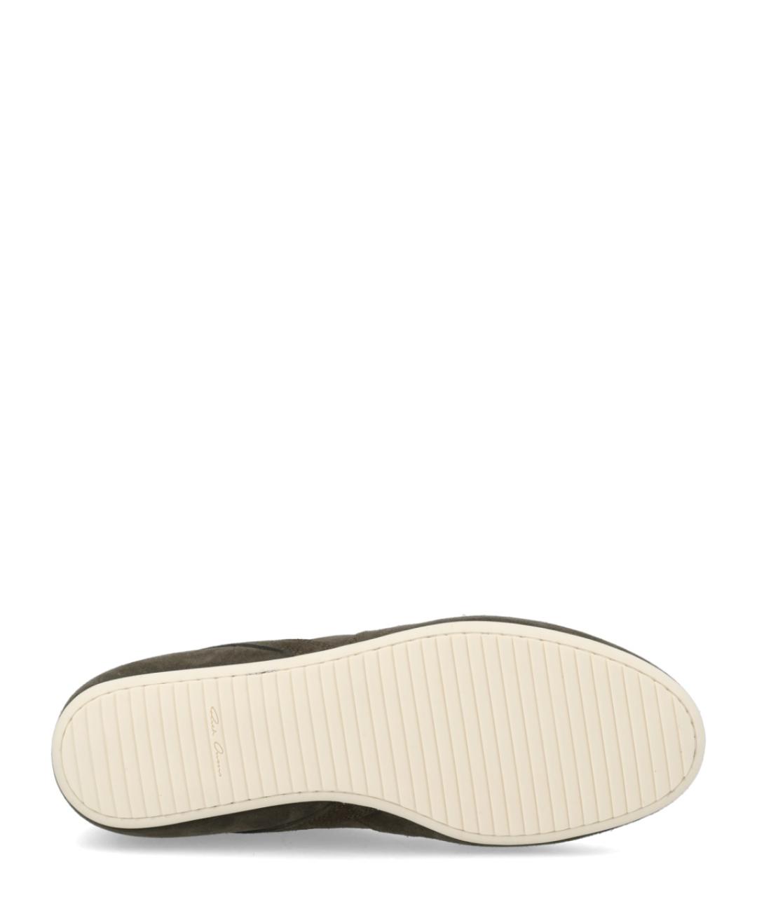 RICK OWENS Мульти замшевые низкие кроссовки / кеды, фото 5