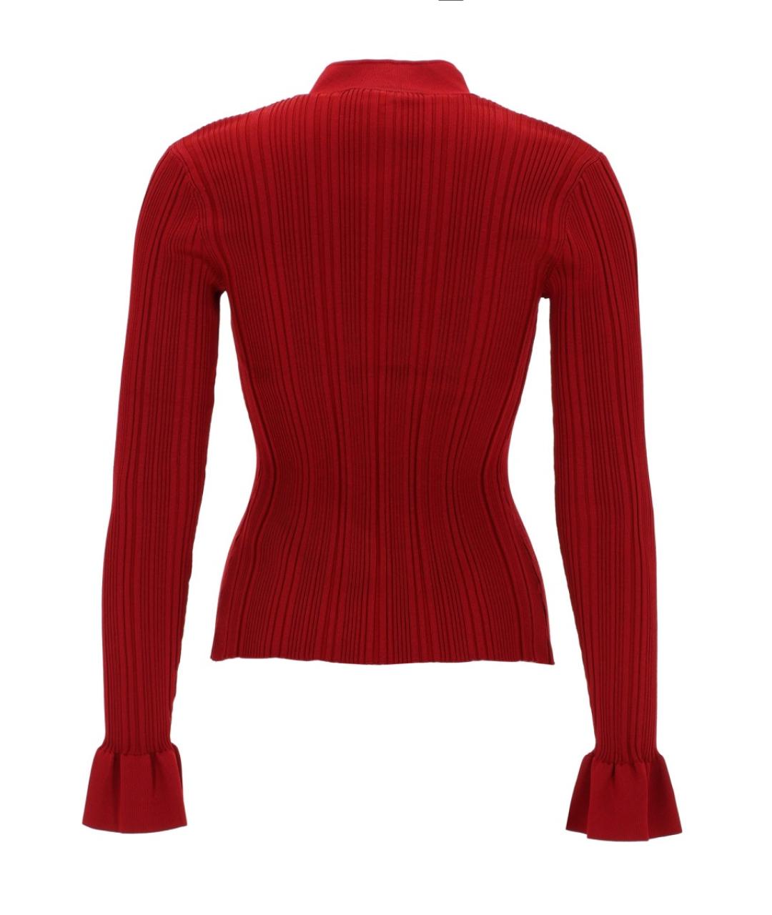 SELF-PORTRAIT Красный вискозный кардиган, фото 2