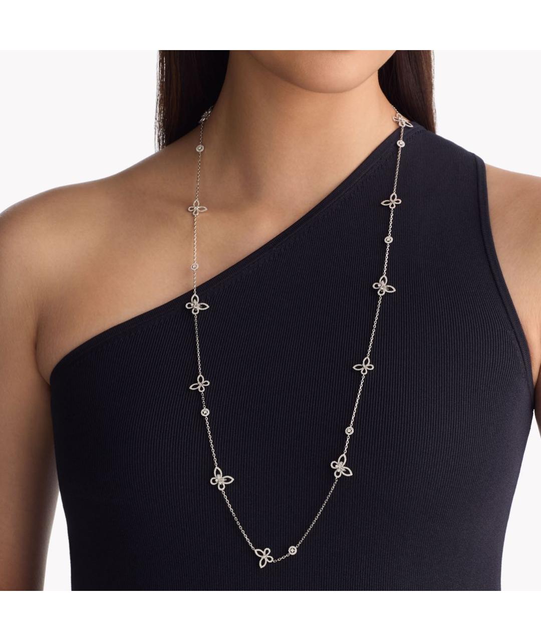 GRAFF Серебряное платиновое колье, фото 2