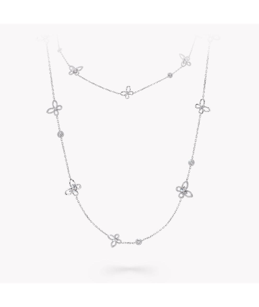 GRAFF Серебряное платиновое колье, фото 4