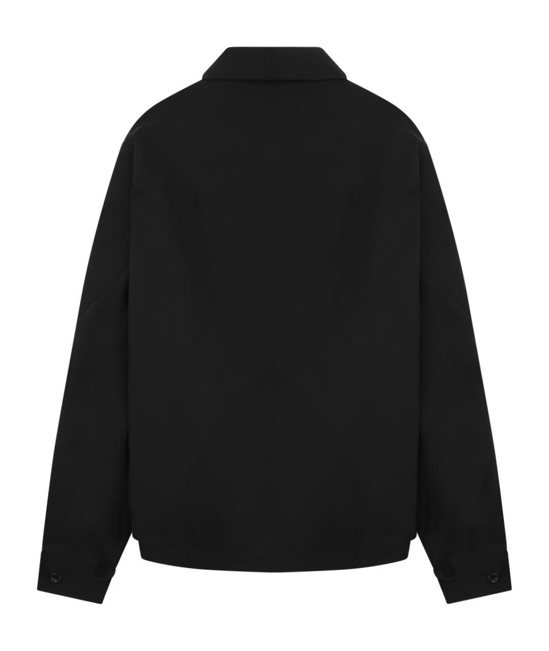 CP COMPANY Черная полиэстеровая куртка, фото 2