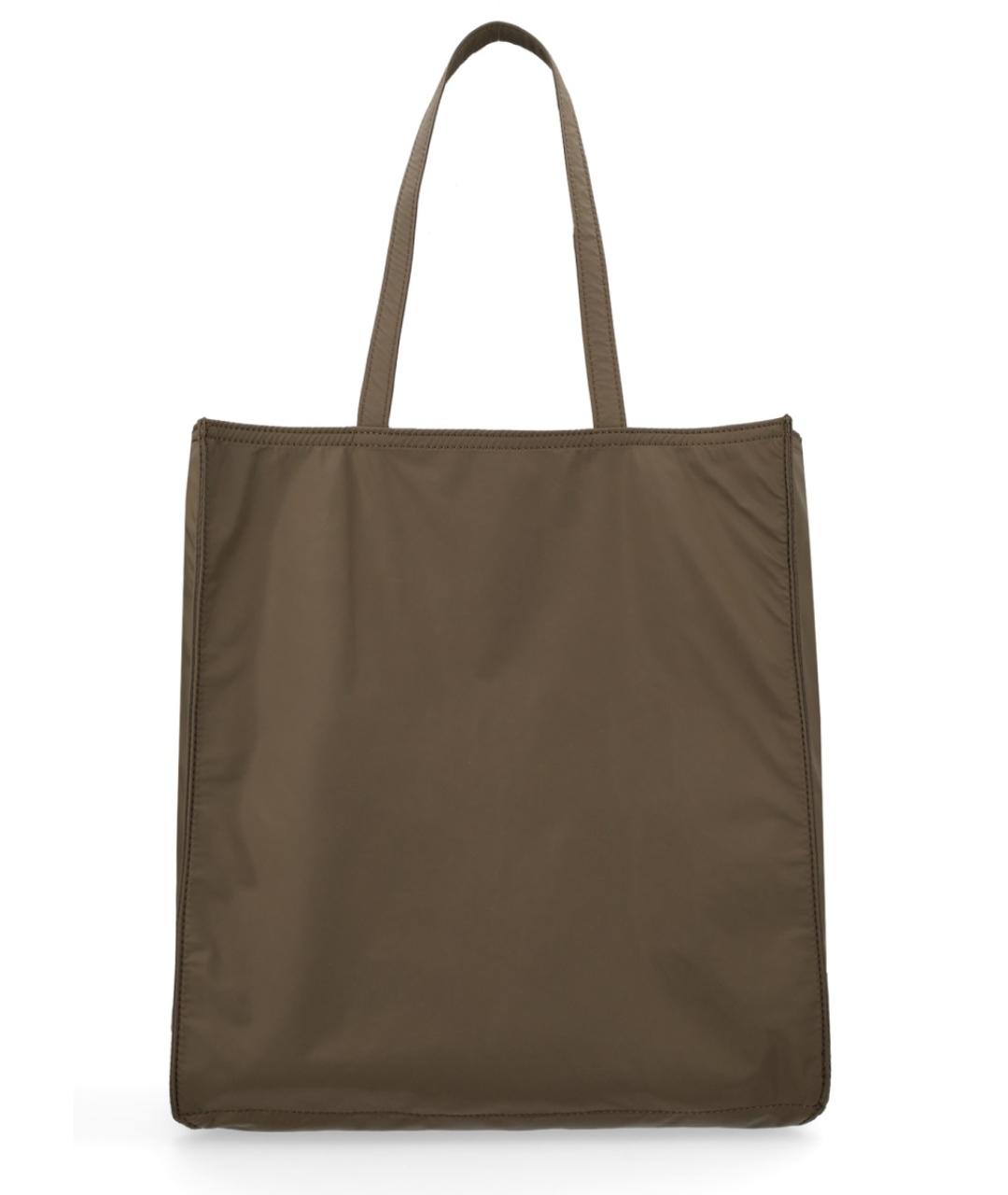 ASPESI Хаки тканевая сумка тоут, фото 3