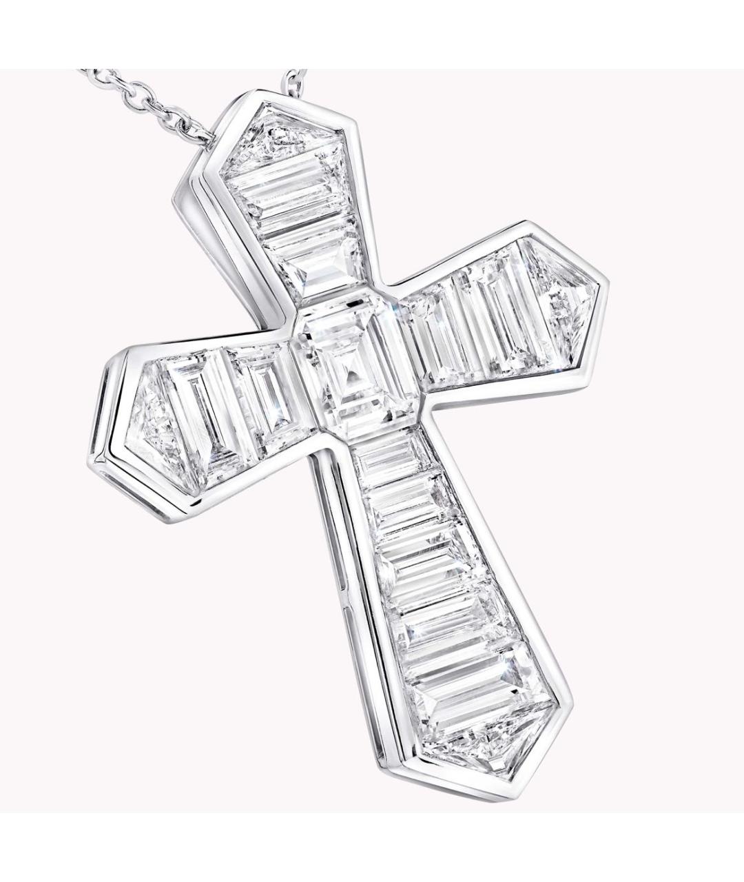 GRAFF Серебряная платиновая подвеска, фото 3