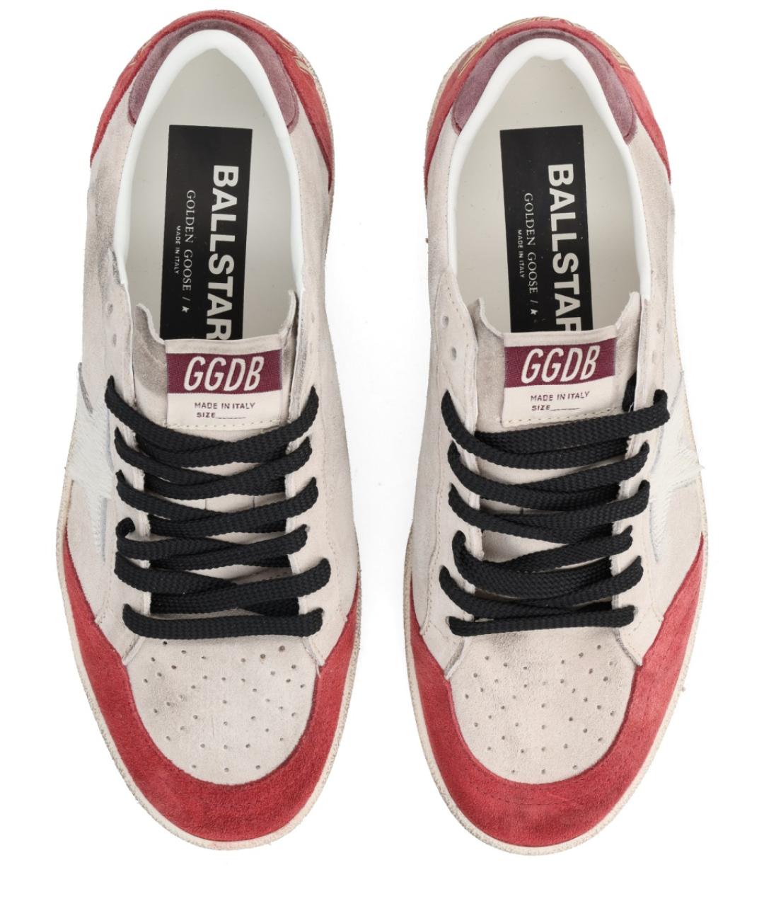 GOLDEN GOOSE DELUXE BRAND Мульти замшевые кеды, фото 6