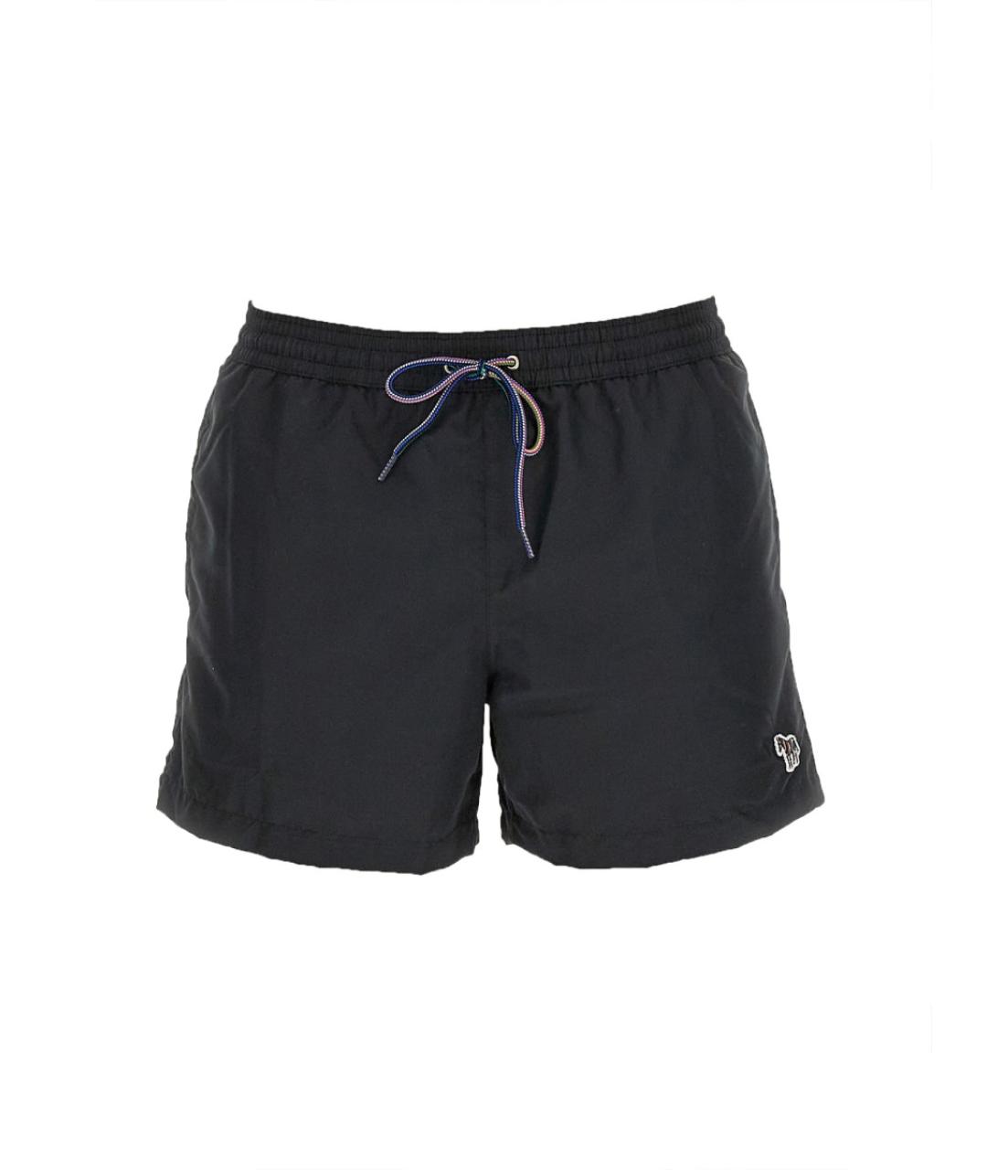 PAUL SMITH Черные полиэстеровые шорты, фото 1