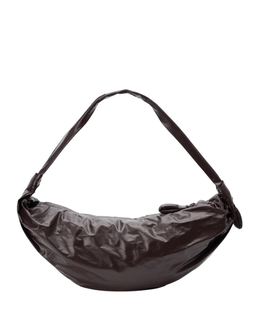 LEMAIRE Коричневая кожаная сумка на плечо, фото 2