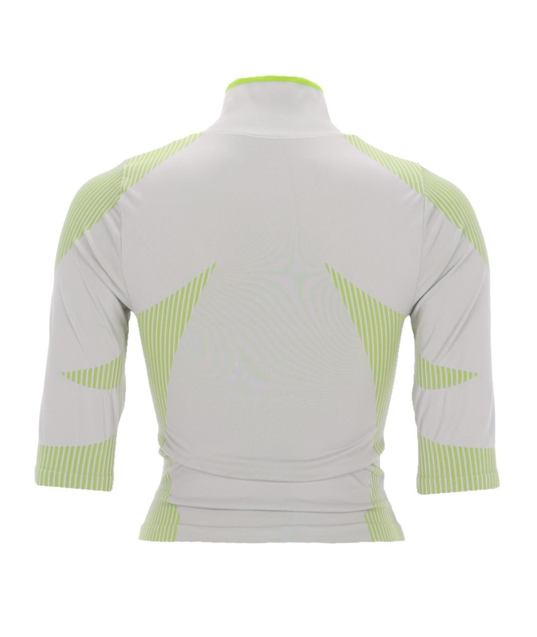 CASABLANCA Серая полиамидовая футболка, фото 2