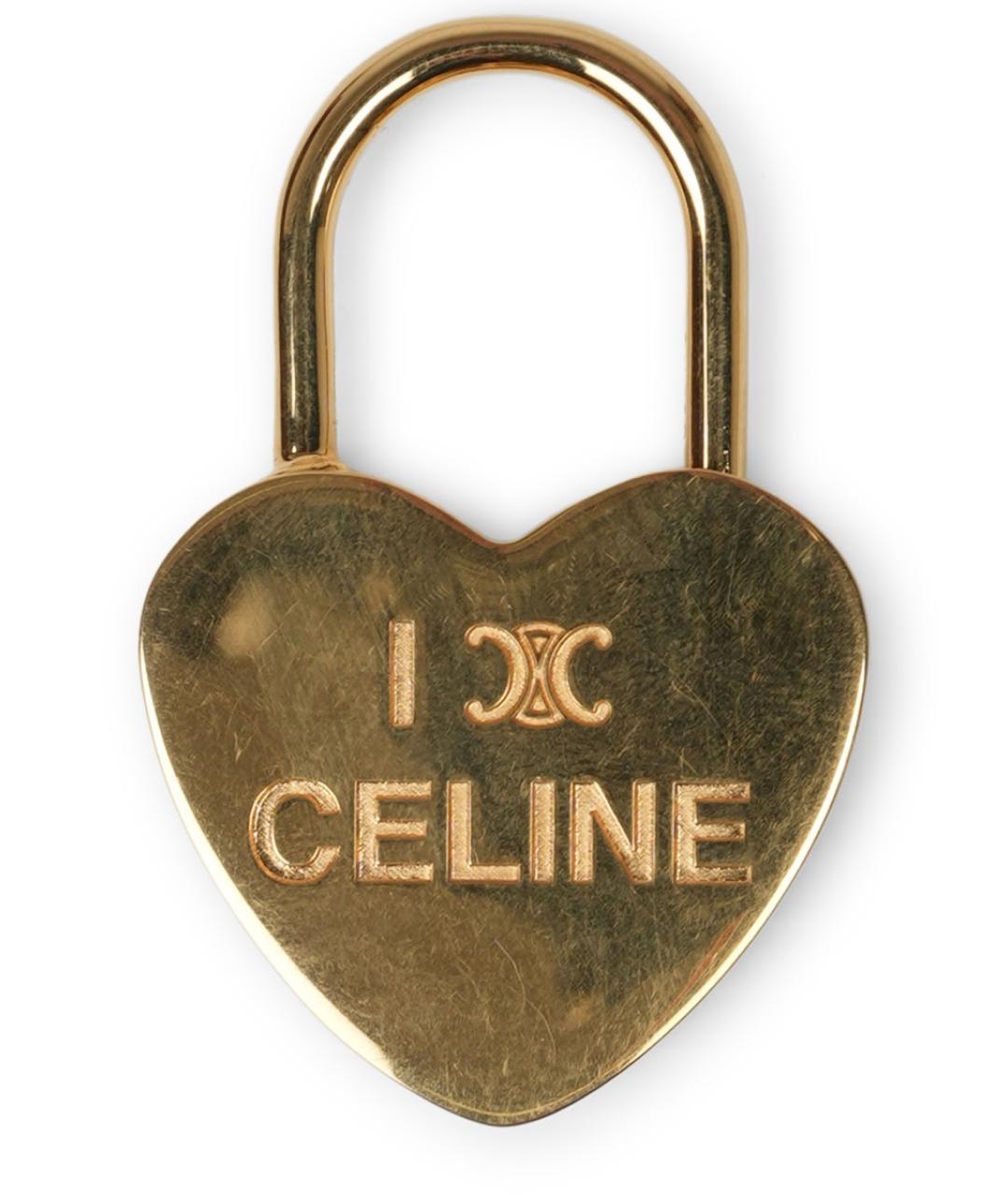CELINE Золотой брелок, фото 2