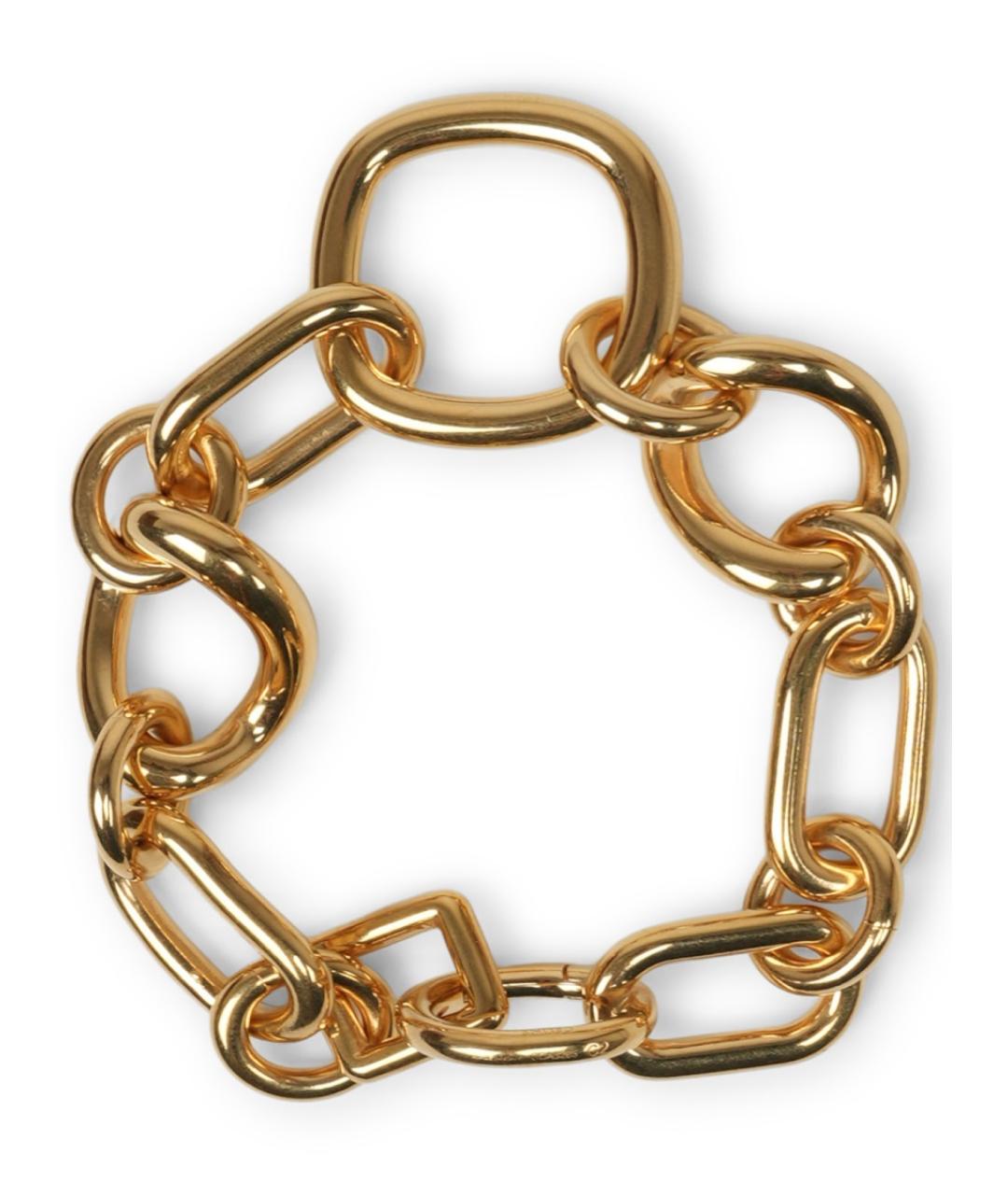 CELINE Золотой металлический браслет, фото 1