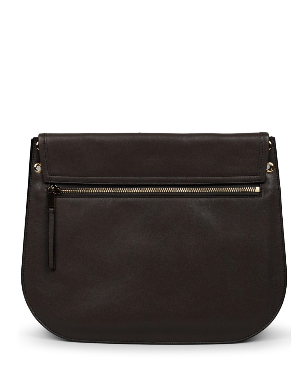 CELINE Черная кожаная сумка через плечо, фото 3