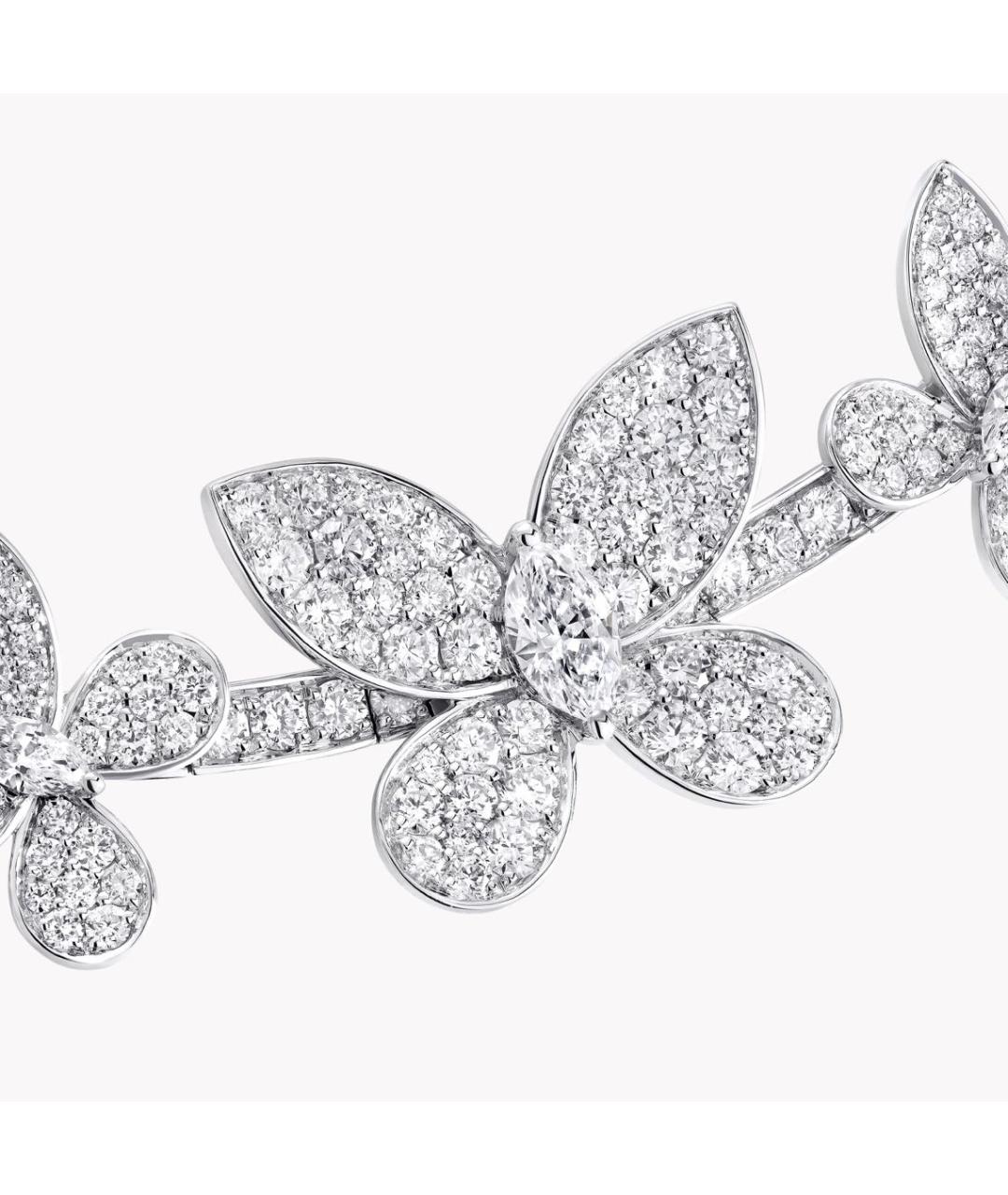 GRAFF Серебряное колье из белого золота, фото 3