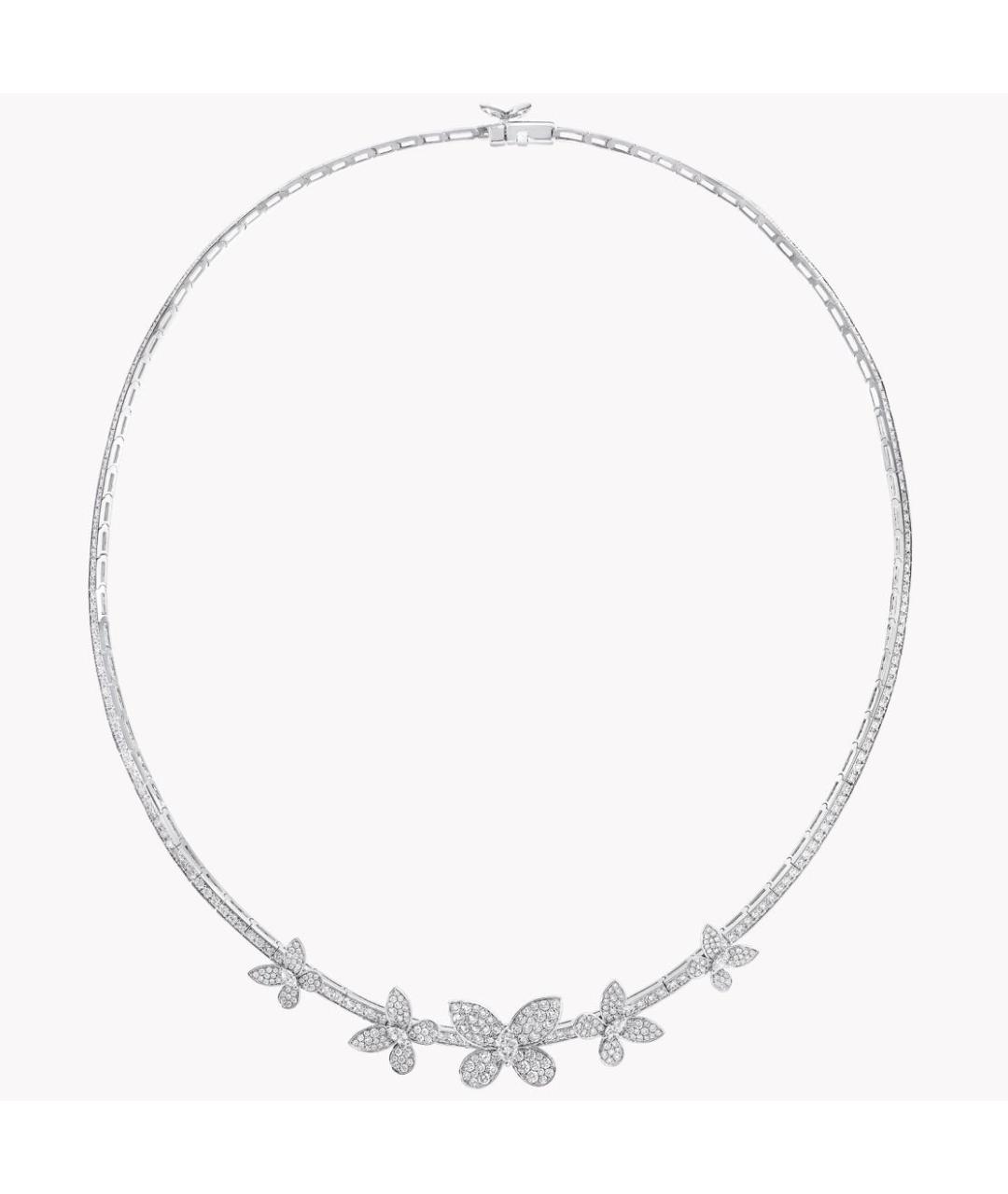 GRAFF Серебряное колье из белого золота, фото 4