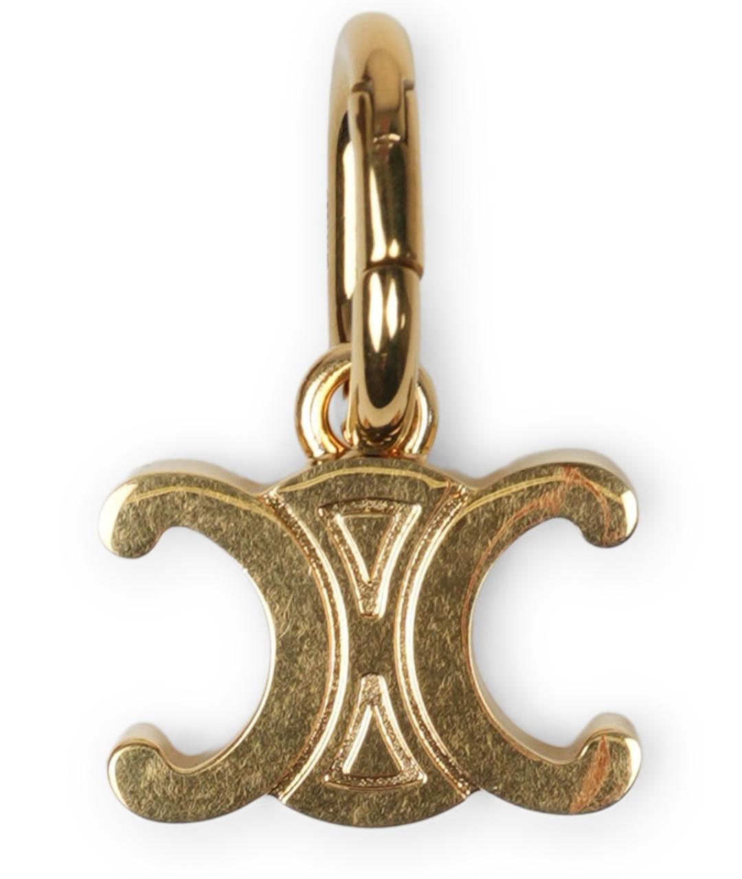 CELINE Золотой брелок, фото 1