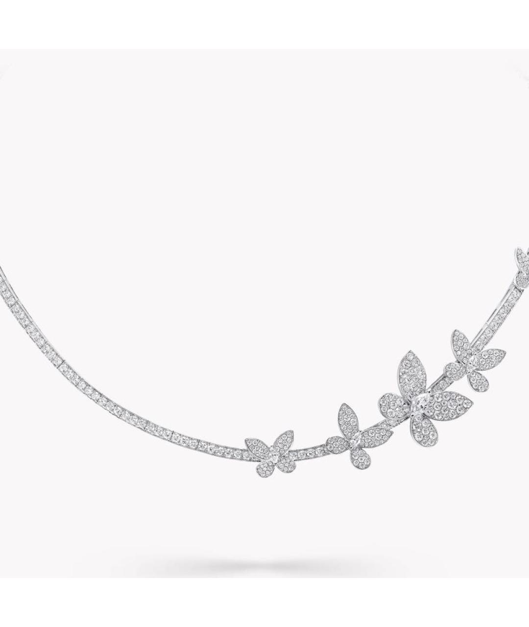 GRAFF Серебряное колье из белого золота, фото 4