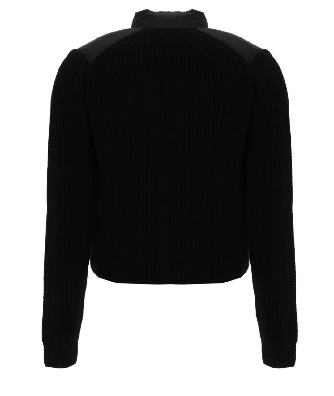 MONCLER Черная полиамидовая куртка, фото 2