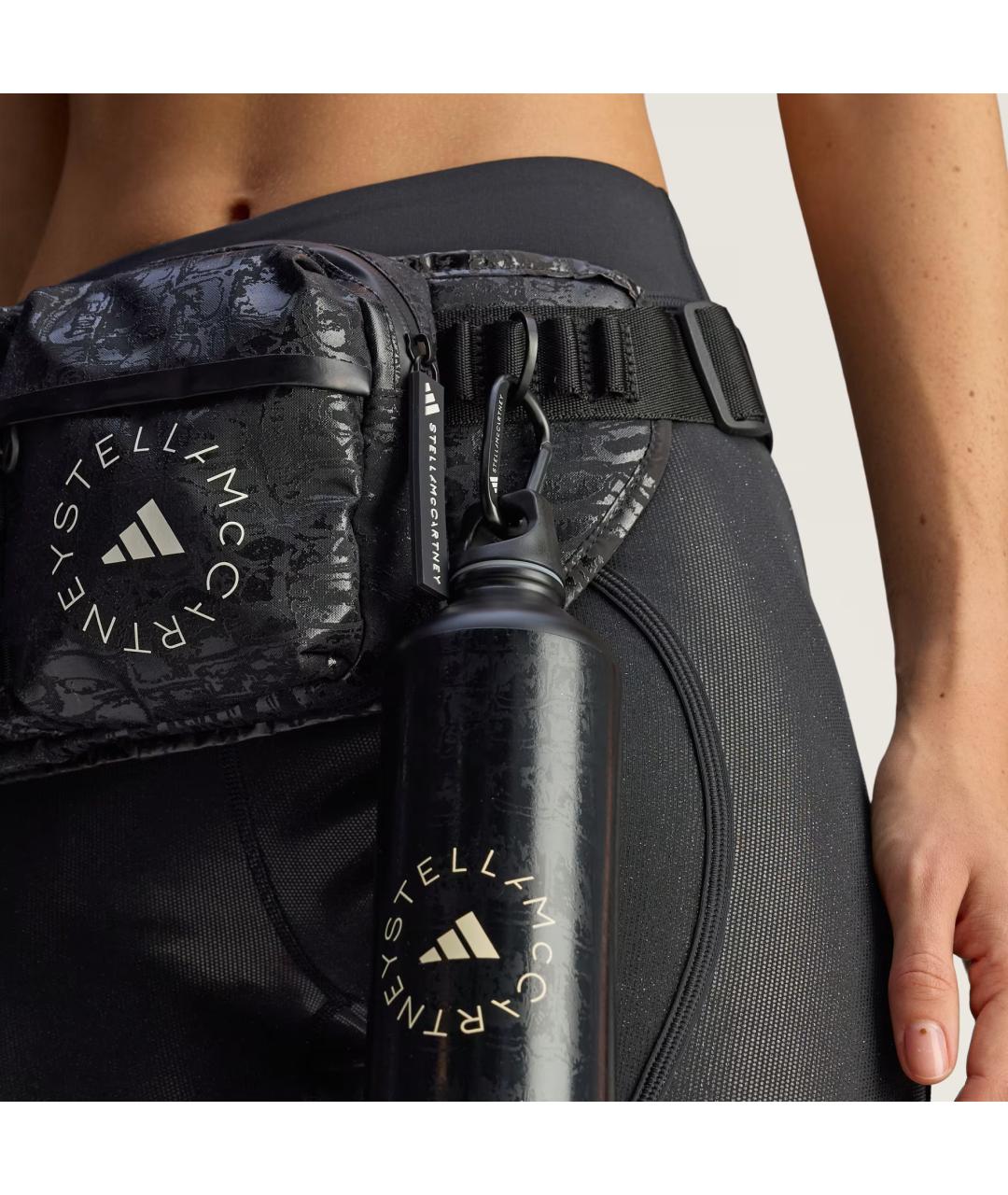 ADIDAS BY STELLA MCCARTNEY Черная поясная сумка, фото 5