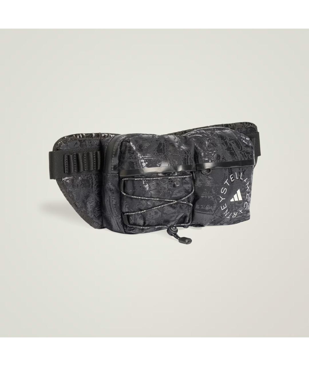 ADIDAS BY STELLA MCCARTNEY Черная поясная сумка, фото 4