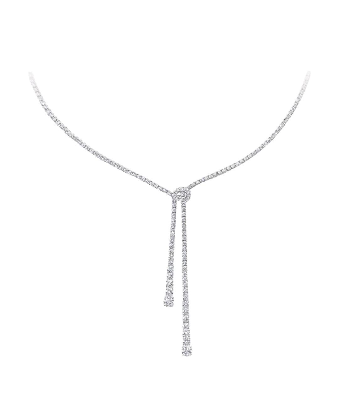 GRAFF Серебряное платиновое колье, фото 1