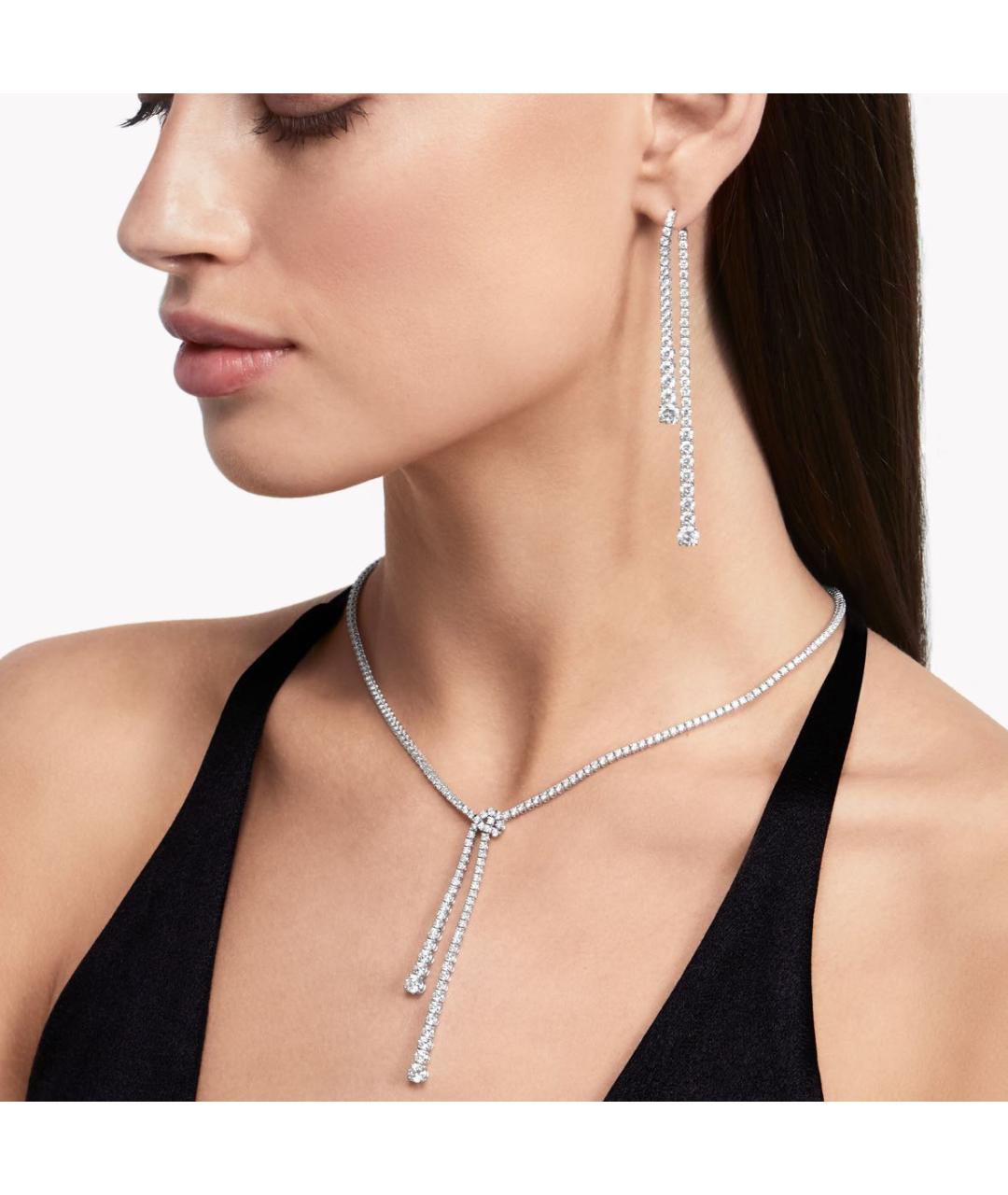 GRAFF Серебряное платиновое колье, фото 2