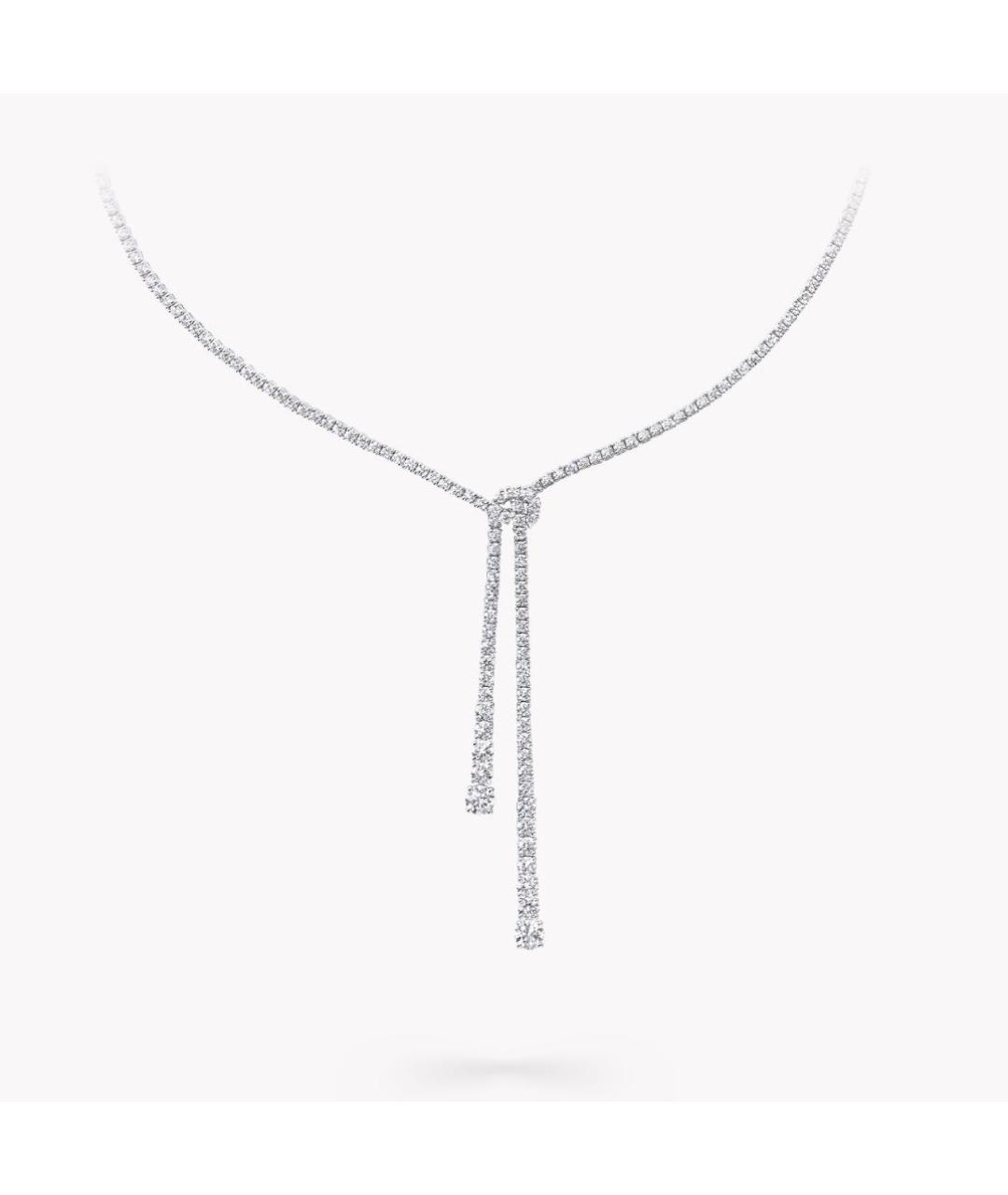 GRAFF Серебряное платиновое колье, фото 3