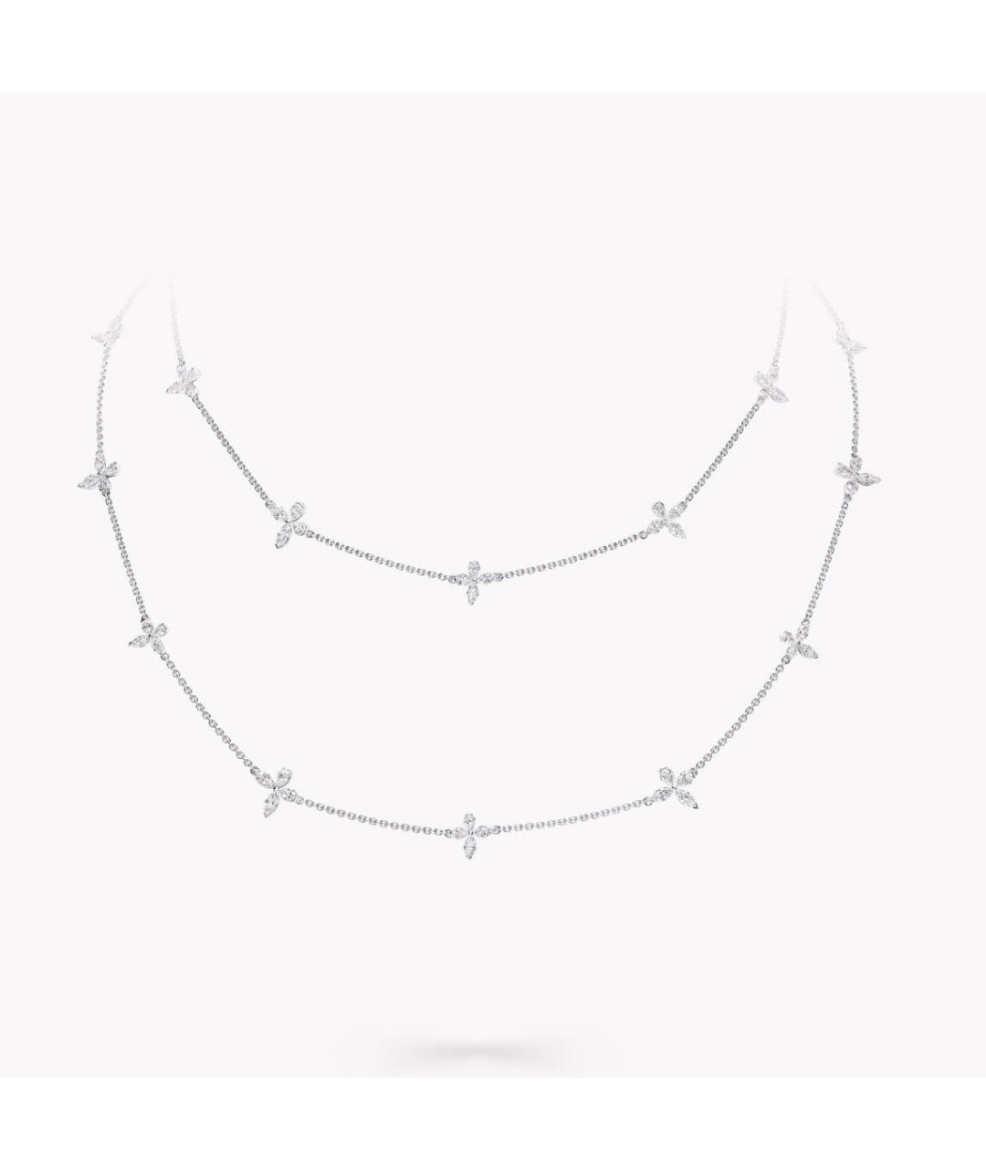 GRAFF Серебряное колье из белого золота, фото 4