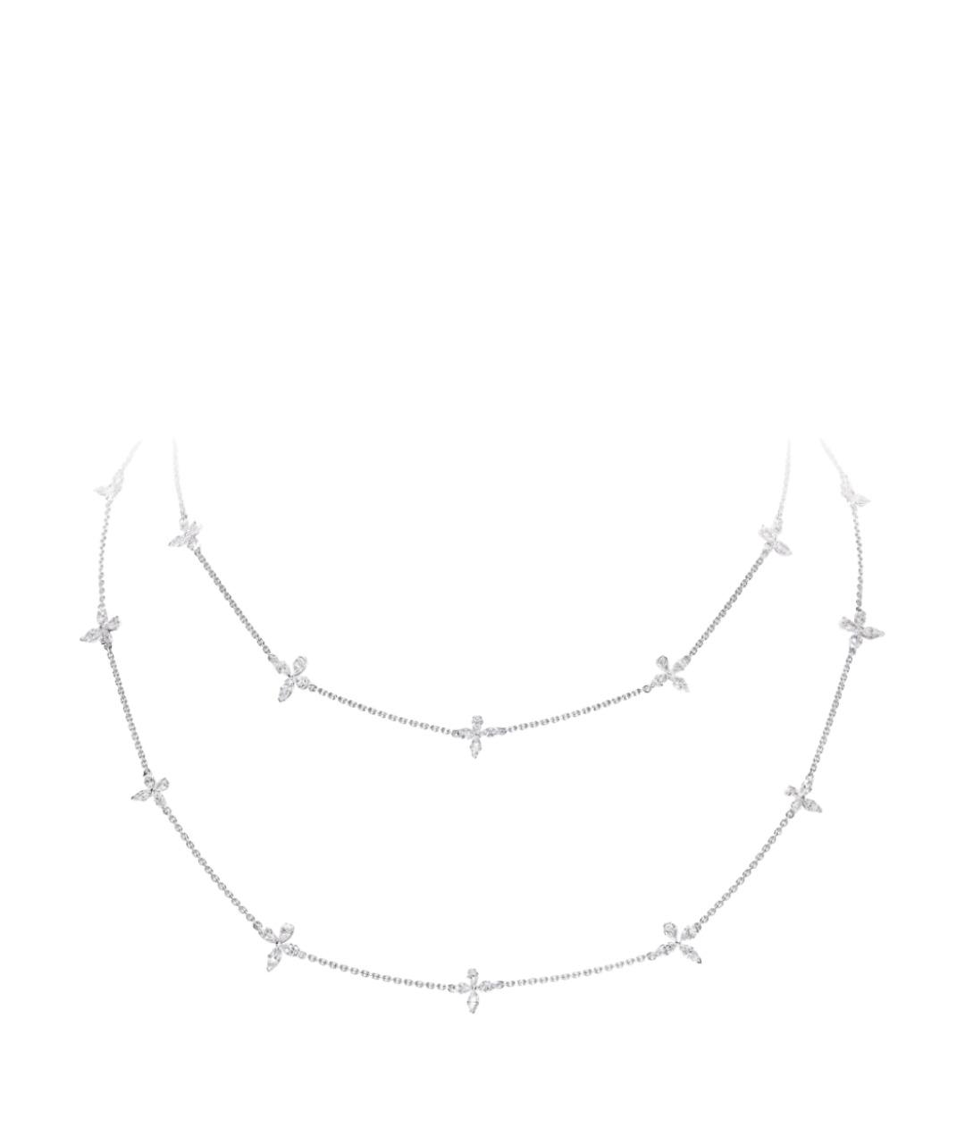 GRAFF Серебряное колье из белого золота, фото 1