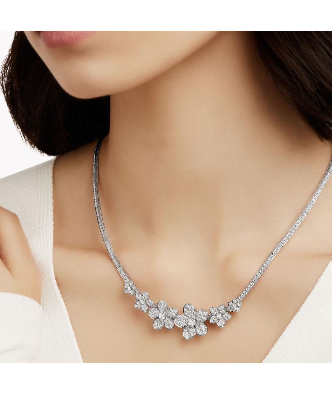 GRAFF Серебряное платиновое колье, фото 2