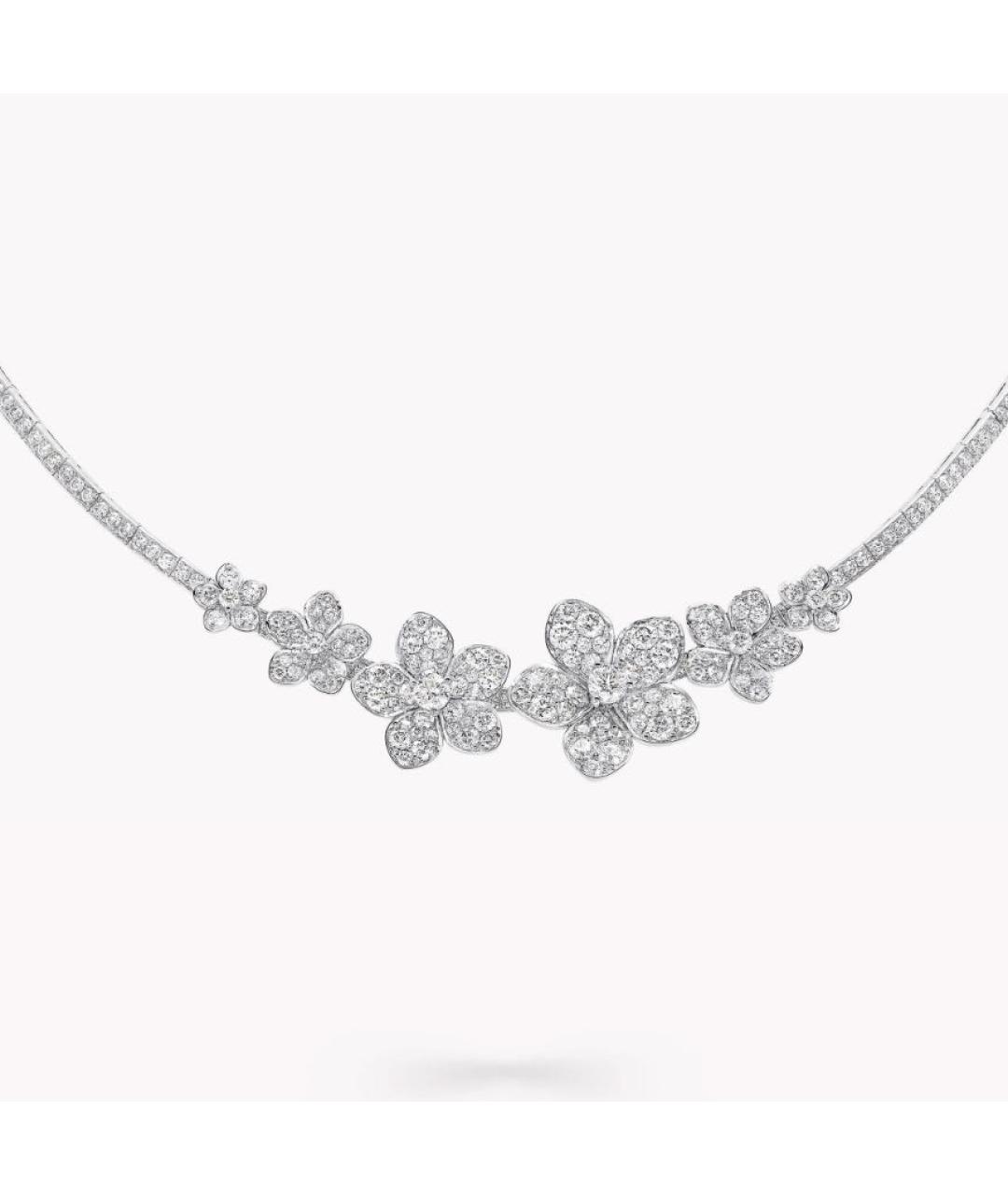 GRAFF Серебряное платиновое колье, фото 4