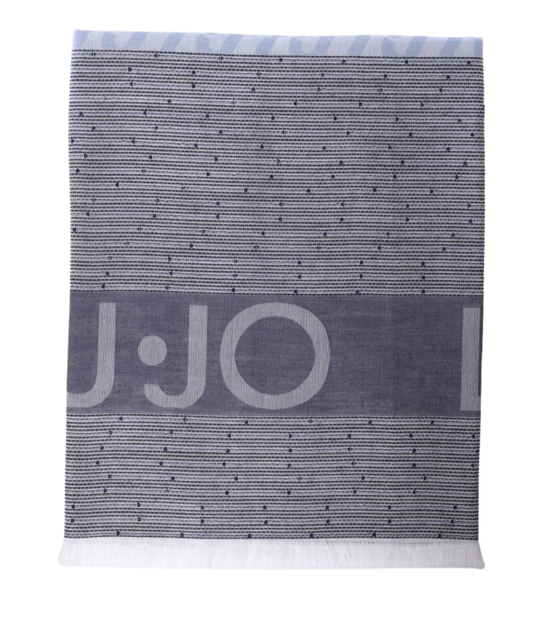 LIU JO Серый шарф, фото 1