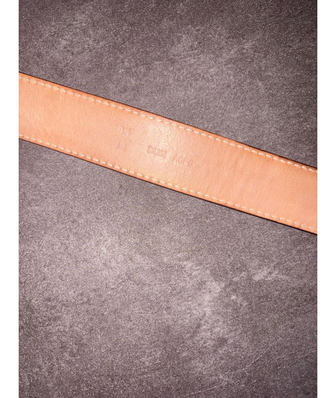 BALLY Черный кожаный ремень, фото 4