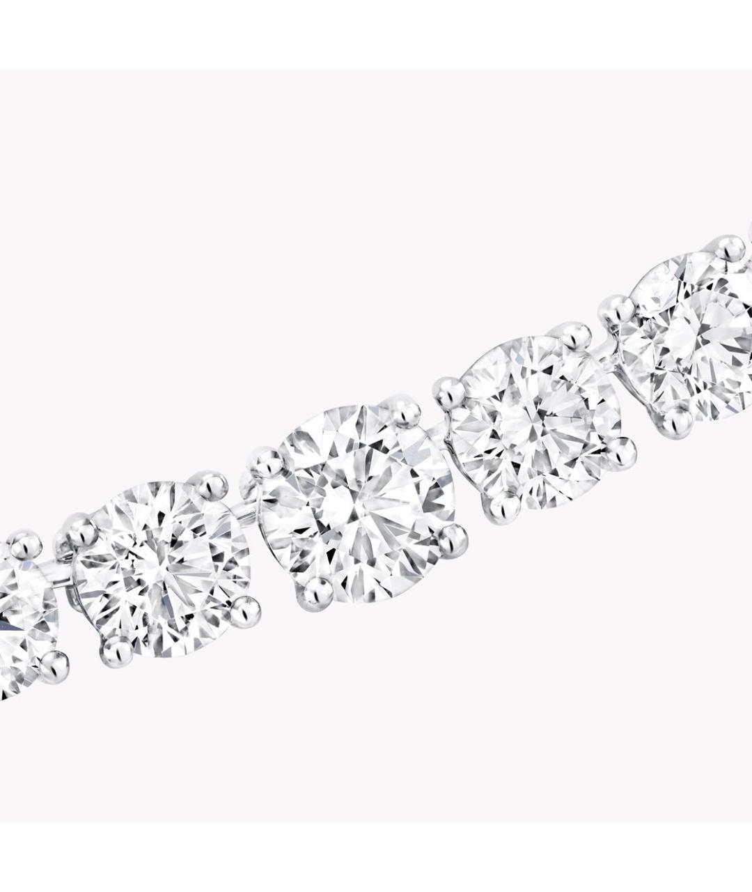 GRAFF Серебряное платиновое колье, фото 3