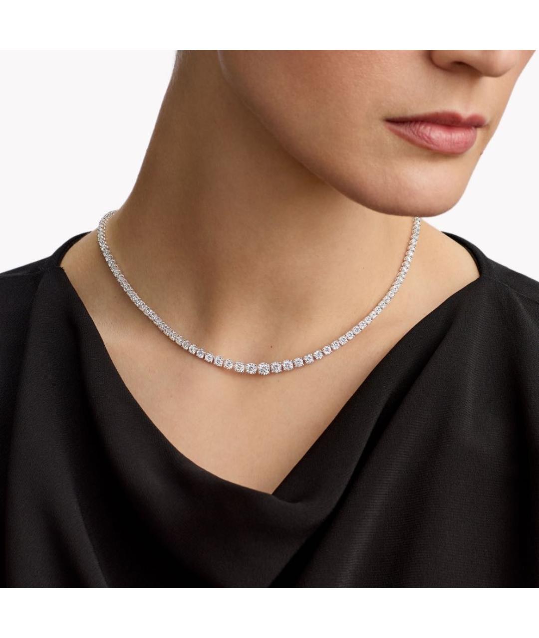 GRAFF Серебряное платиновое колье, фото 2