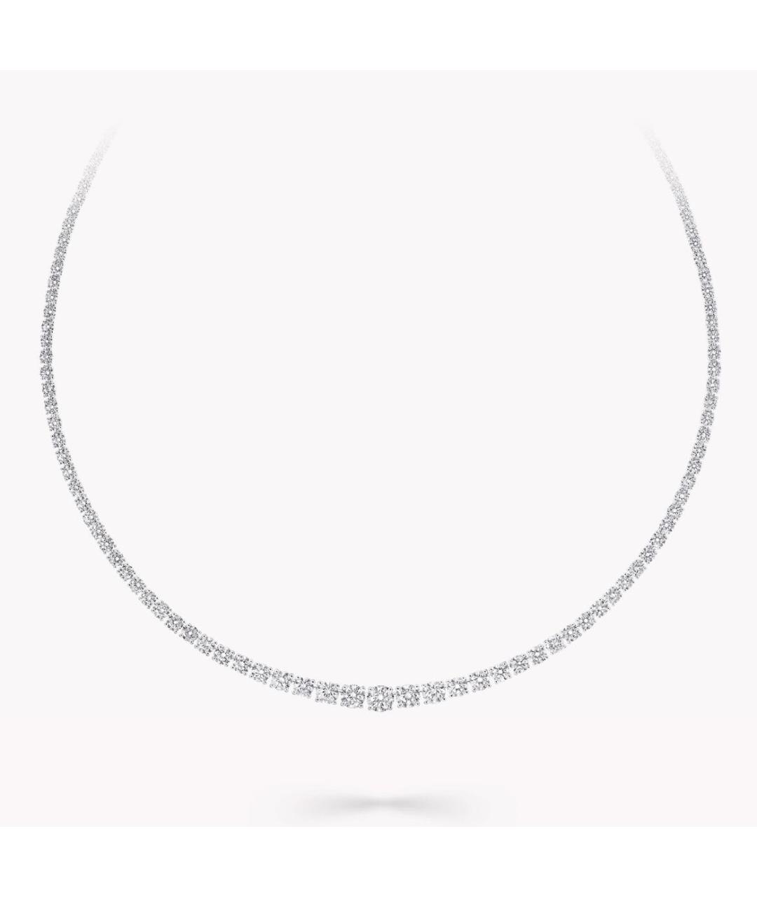 GRAFF Серебряное платиновое колье, фото 4