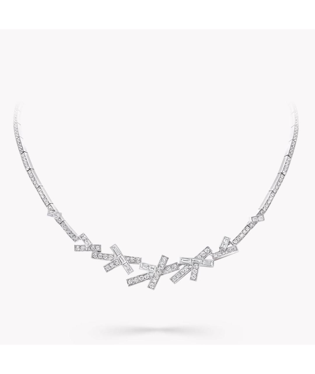 GRAFF Серебряное колье из белого золота, фото 4