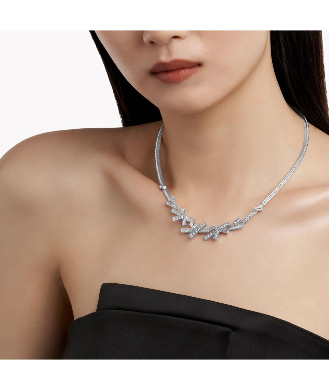 GRAFF Серебряное колье из белого золота, фото 2