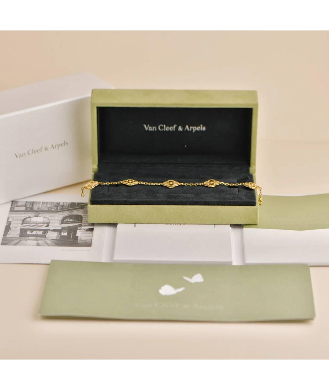 VAN CLEEF & ARPELS Золотой браслет из желтого золота, фото 3