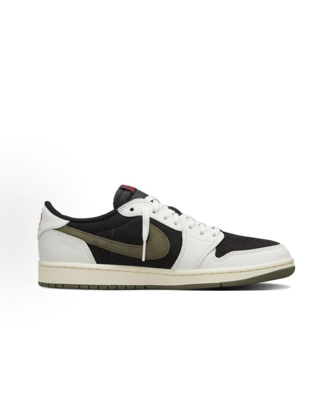 CACTUS JACK BY TRAVIS SCOTT Хаки замшевые кеды, фото 7