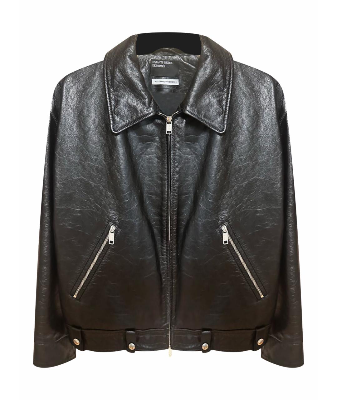Enfants Riches Déprimés Черная кожаная куртка, фото 1