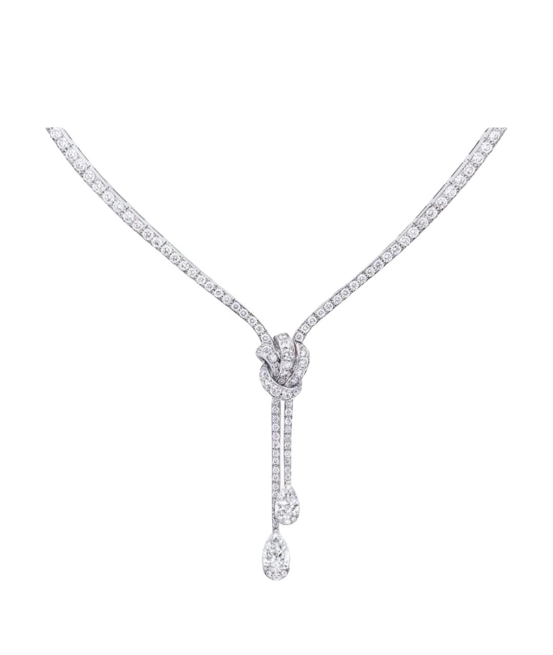 GRAFF Серебряное платиновое колье, фото 1