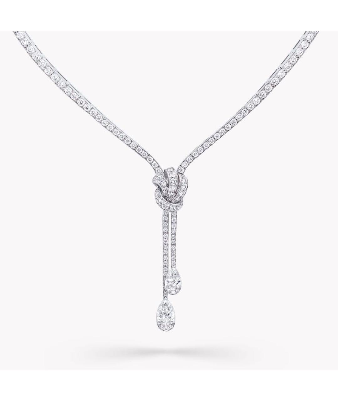 GRAFF Серебряное платиновое колье, фото 5