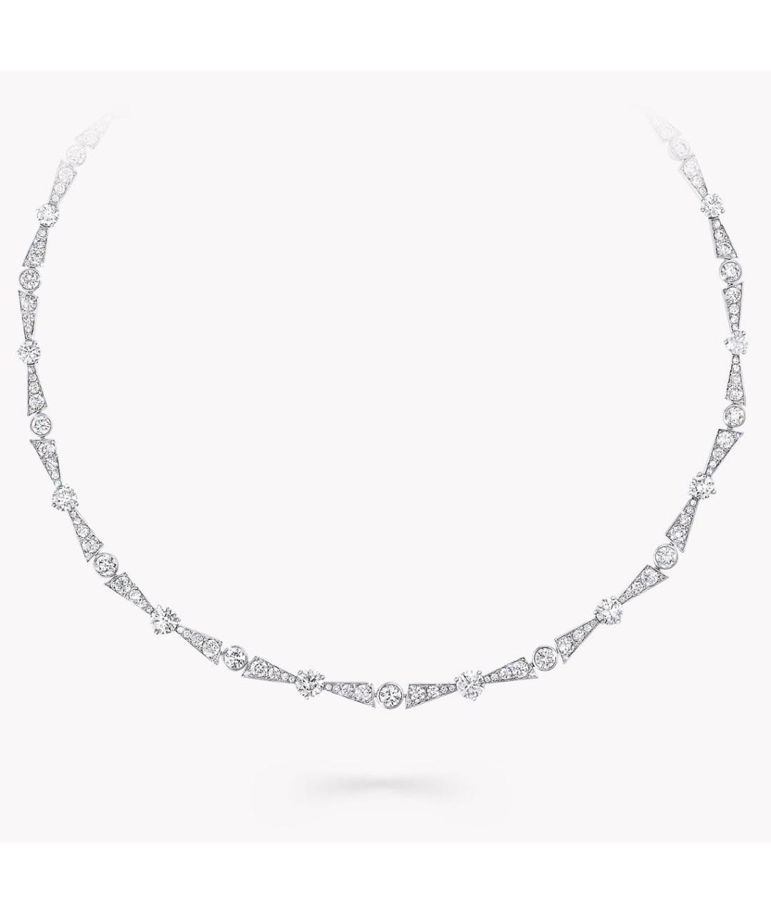 GRAFF Серебряное платиновое колье, фото 3